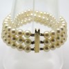 Bracelet trois rangs de perles Akoya 203