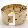 Bracelet ancien en or rose et diamants - Modèle Fleur 207