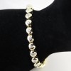 Bracelet diamants or jaune vintage 214