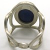 Joaillerie made in France - Bague en argent et lapis lazuli C55 - Philomène Thébault