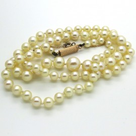 Collier de perles de culture du Japon 336