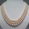 Collier trois rangs de perles Akoya 281